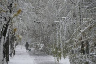 Χιονόπτωση ρεκόρ για τέλη Απριλίου στη Μόσχα - Πώς την εξηγούν οι μετεωρολόγοι [εικόνες - βίντεο]